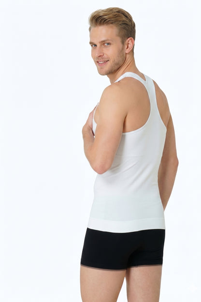 Formeasy 5300 Erkek Seamless Rambo Stil Spor Atlet Korse