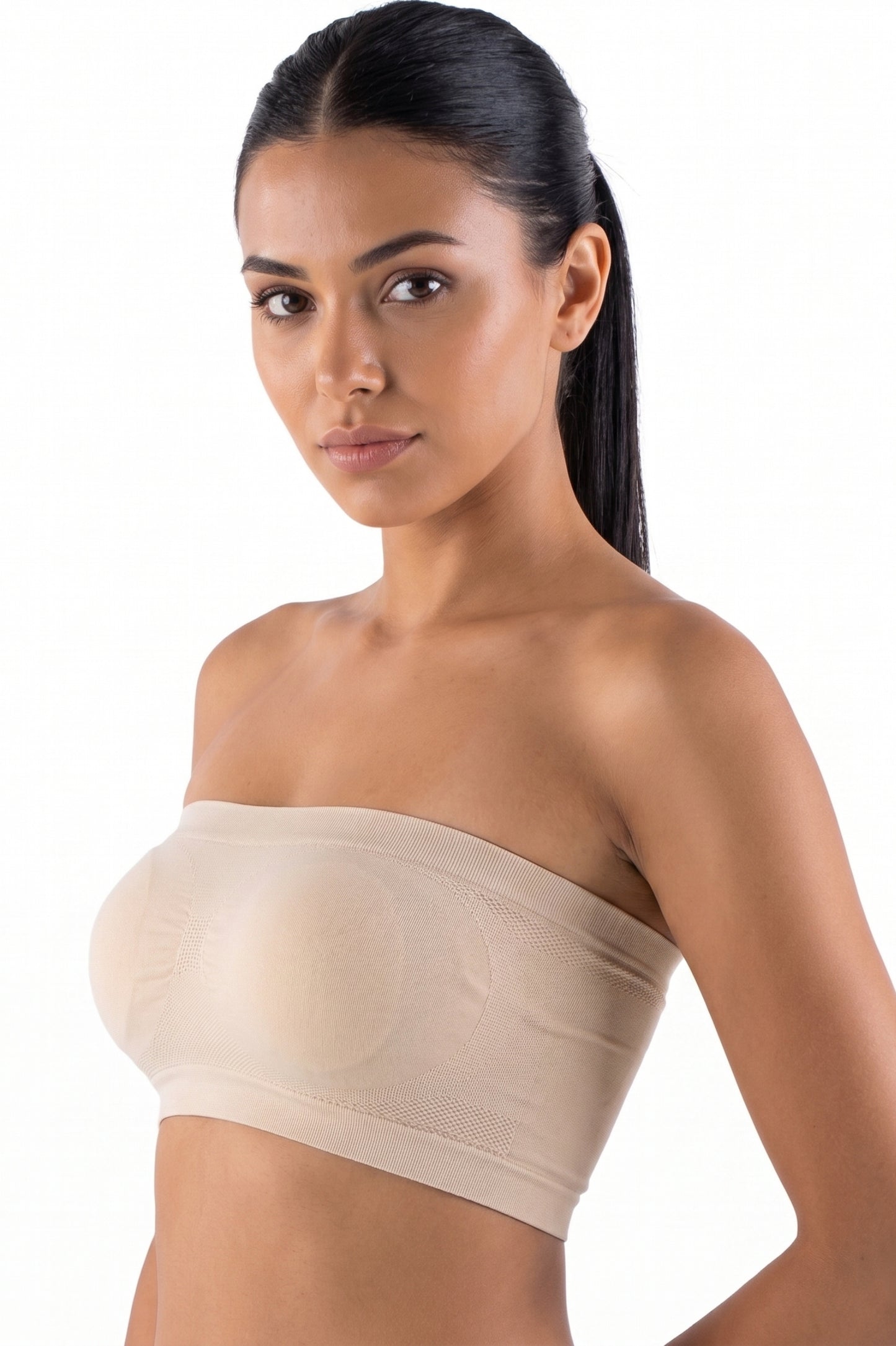 Formeasy 6600 Dikişsiz Kaplı Strapless Büstiyer
