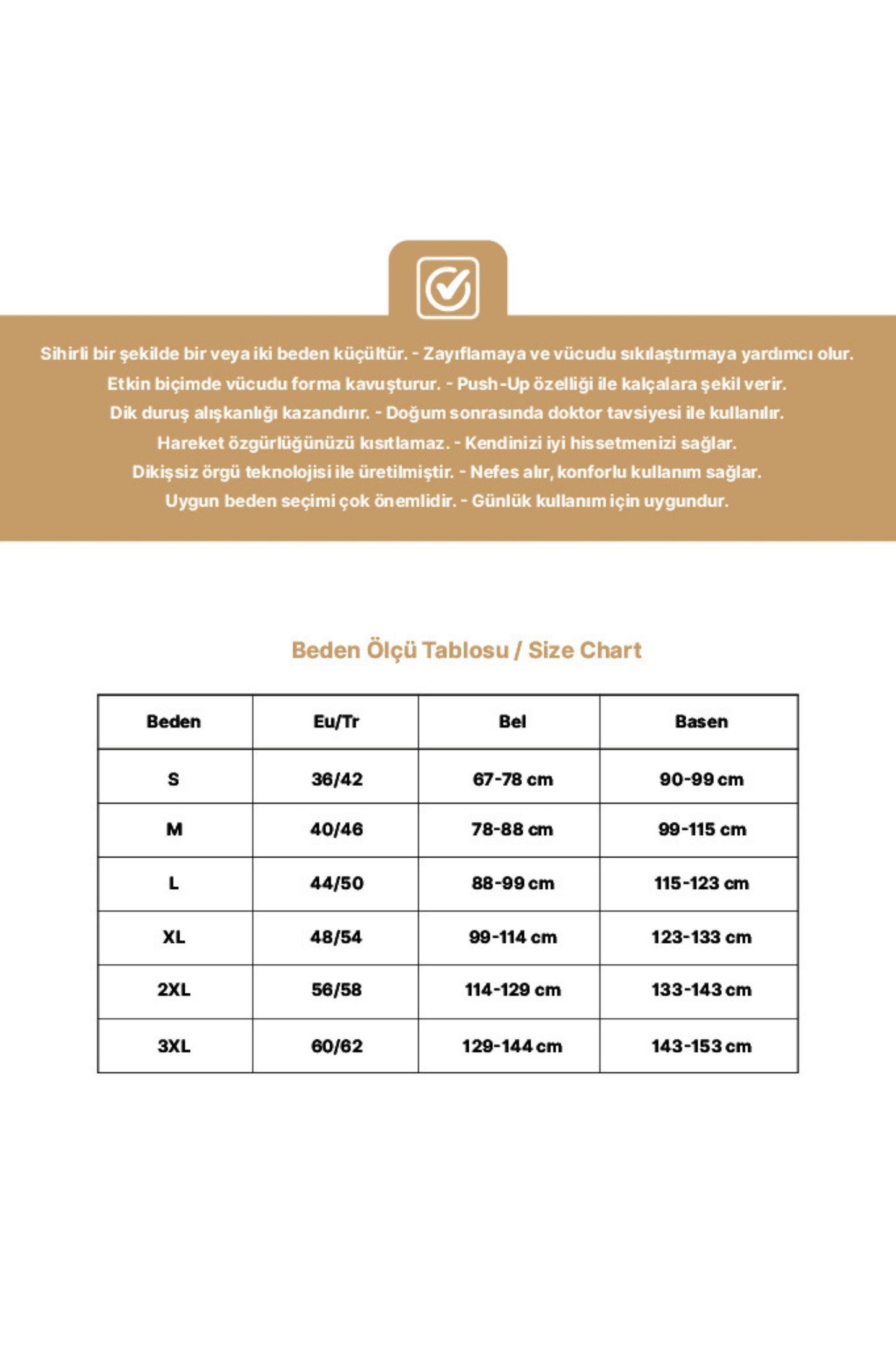 No Shy 9900 Göğüs Altı Badi Korse