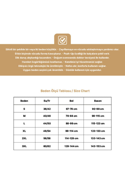 No Shy 9500 Bel Korsesi